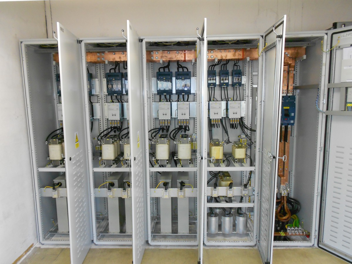 Product image Production of compensation switchboards